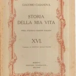Storia della mia vita Giacomo Casanova